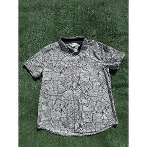 TMNT Nickelodeon Button Up Shirt Size XXL Teenage Mutant Ninja Turtles